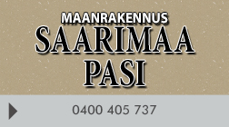 Maanrakennus Saarimaa Pasi logo